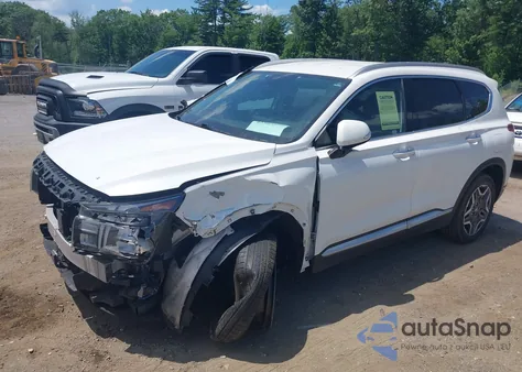 2022 Hyundai Santa Fe Plug-In Hybrid Sel Convenience from USA, damaged, VIN KM8S6DA2XNU014031